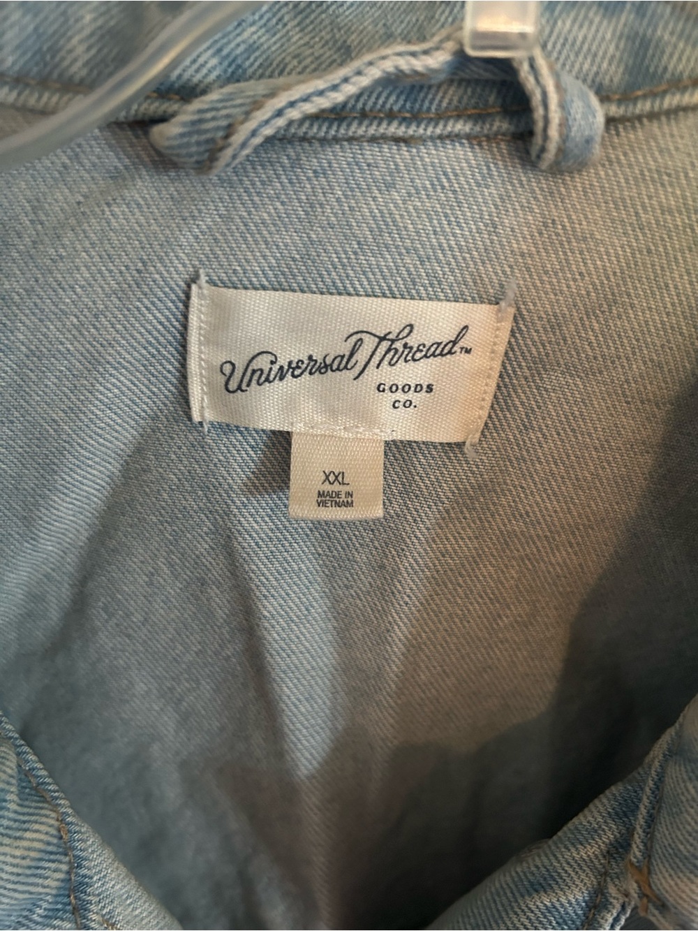 Women’s Light Wash Denim Jacket - Picture 2 of 4